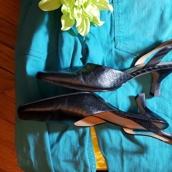 Liz Clairborne Flex Arpel black size 7.5 M slingba - Picture 3 of 8